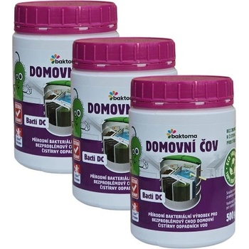 Baktoma Bacti DC Bakterie do ČOV 3 x 0,5 kg