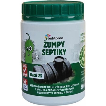 Baktoma Bacti ZS Bakterie do žump a septiků 0,5 kg