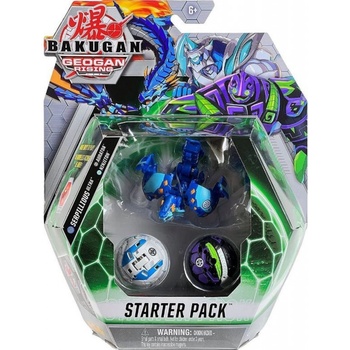 Bakugan startovací sada 3ks S3 Serpillious Ultra x Auratoa x Ninjiton