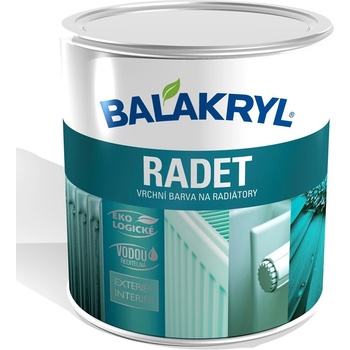 Balakryl Radet vrchní barva na radiátory 0100 Bílý Lesk 0,7kg