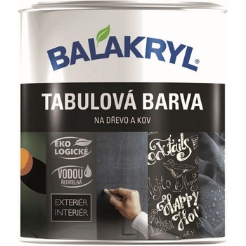 Balakryl Tabulová barva 0,2 kg černá