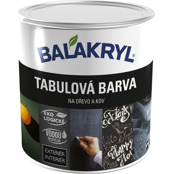 Balakryl tabulová barva 0,7 kg černá
