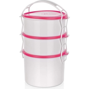 BANQUET Jídlonosič plastový APETIT 3 patra