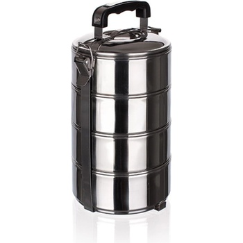 BANQUET Nerezový jídlonosič 4dílný 48220004