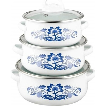 Banquet Smaltované hrnce Onion sada 6ks