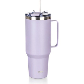 Banquet Termohrnek nerezový s uchem TWAIN 1,2 l lila