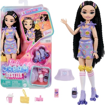 Barbie Dream Besties Renee na kolečkových bruslích