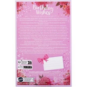 Barbie Signature Birthday Wishes Narozeninová přání HRM54