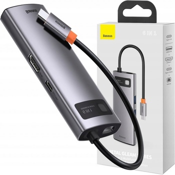 Baseus Metal Gleam Series CAHUB-CW0G