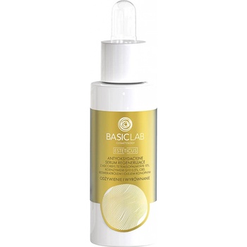 BasicLab Esteticus Antioxidační regenerační sérum s konopným olejem 30 ml