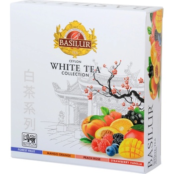 Basilur White Tea Assorted 40 gastro sáčků