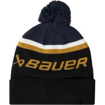 Bauer Kulich Bauer Intarsia Knit Pom YTH Barva NAV 609401 tmavěmodrá