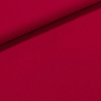 Bavlněný úplet TEPLÁKOVINA 4216_1609, jednobarevná uni malinová, š.180cm (látka v metráži)