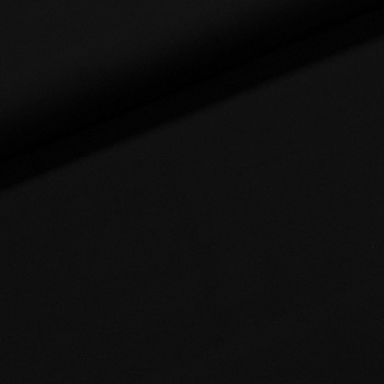Bavlněný úplet TEPLÁKOVINA 81982197 UNI jednobarevný černý, š.180cm (látka v metráži)