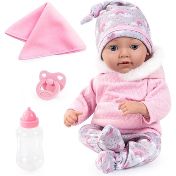 Bayer Design Reborn Baby 38 cm růžová