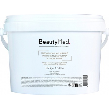 BeautyMed MARINE CLAY Čistící alginátová maska s mořským jílem 700 g