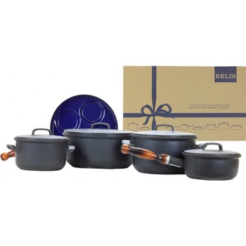 BELIS Smaltovaná sada nádobí 9dílná II BSE 19624-67B00005