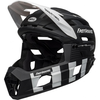 Bell Super Air R Spherical matt black/white Fasthouse 2021