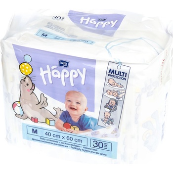 Bella Happy Dětské hygienické podložky 30ks 40 x 60