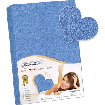 Bellatex froté prostěradlo modré 120x200
