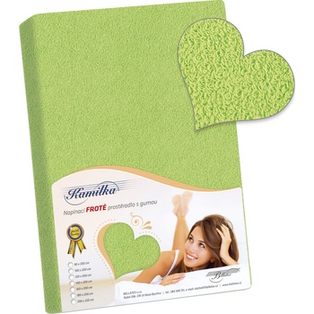 Bellatex froté prostěradlo olivové 120x200
