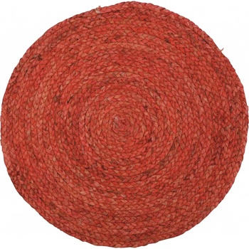 Bergner Prostírání kulaté UK-9403 Unika ratan červená 38cm