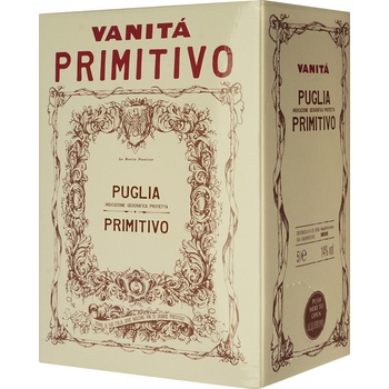 BIB Primitivo Vanita IGP 2024 13,5% 5 l (holá láhev)