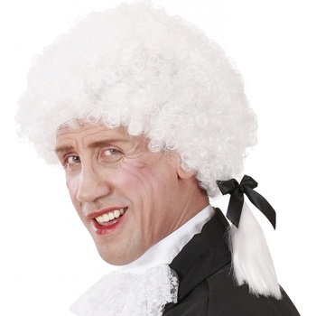 Bílá historická paruka Mozart