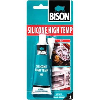 BISON Silicone High Temp Red 60g