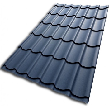 Blachotrapez Kingas Eco Plus 0,5 x 1195 x 1900 mm Pladur Wrinkle MAT TK antracit 1 ks