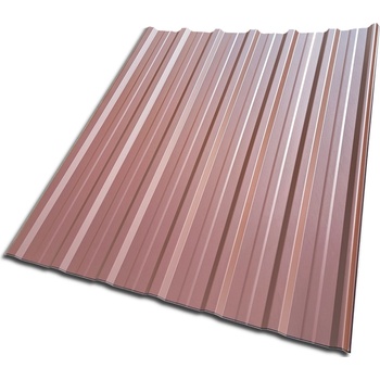 Blachotrapez T18 Plus 0,5 x 1173 x 1500 mm Pladur Premium TK tmavě hnědá 1 ks