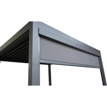 boční síťová roleta 4 m k pergole BIOCLIMATIC PREMIUM / PLUS LG4118