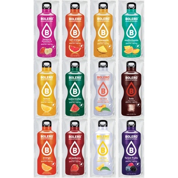 Bolero Instantní nápoj 9 g mix 12 příchutí 108 g
