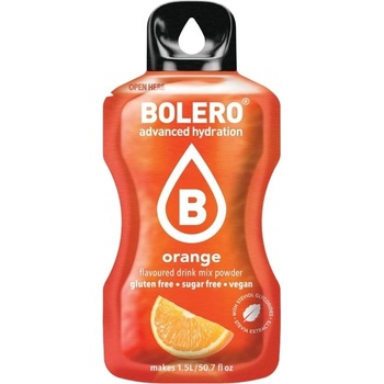 Bolero instantní nápoj bez cukru pomeranč 9 g