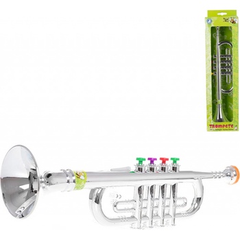 BONTEMPI Trumpeta dětská stříbrná 4 klapky