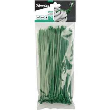 Bradas BR-TS1125100G Stahovací pásky 2.5 x 100 mm 100 ks