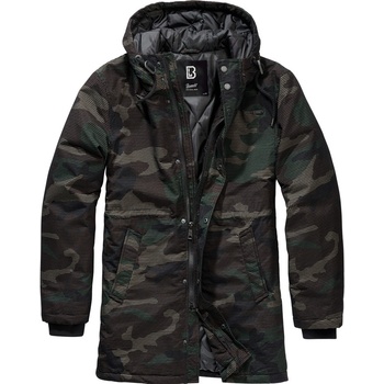 Brandit parka Grid Camo Woodland
