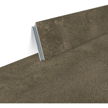 BRASED K40 Soklová lišta Beton tmavý 0,61 m