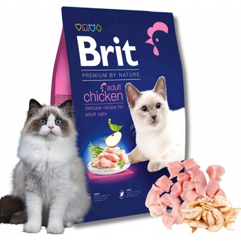 Brit Premium by Nature Cat Adult Chicken 8 kg
