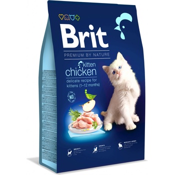 Brit Premium by Nature Kitten Chicken 8 kg