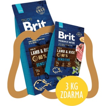 Brit Premium by Nature Sensitive Lamb 18 kg