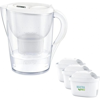 Brita Marella XL 3,5 l bílá + MX Pro PO 2024 3 ks