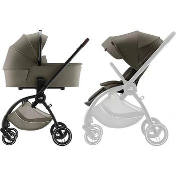 Britax Set Rio + korba Lux 2025 Urban Olive