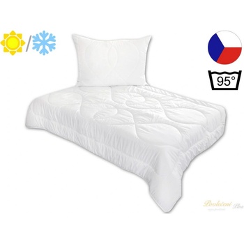 Brotex Celoroční SET Luxus Plus Unico zip 140x200 1000g 70x90 900g