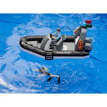 Bruder 62733 Policejní člun se 2 figurkami a příslušenstvím