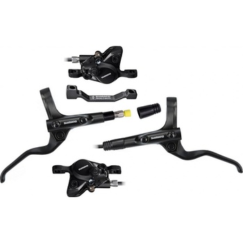 Brzda kotoučová SHIMANO MT201, p+z (1000+1700 mm) adaptér, komplet bez kotoučů