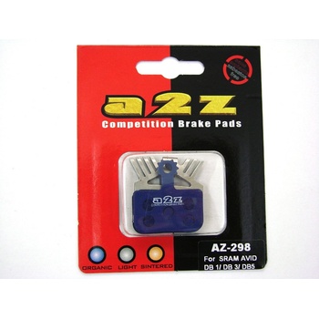 Brzdové destičky organické A2Z AZ-298 pro AVID
