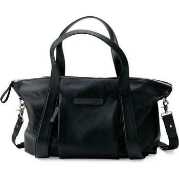 BUGABOO Storksak + kožená kabelka ČERNÁ