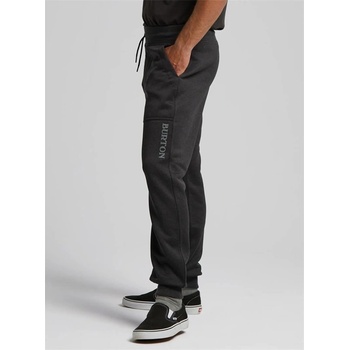 Burton pánské tepláky Oak fleece pants True black Heather