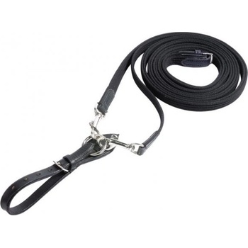 BUSSE Průvlečné otěže Snaps bavlněné černé